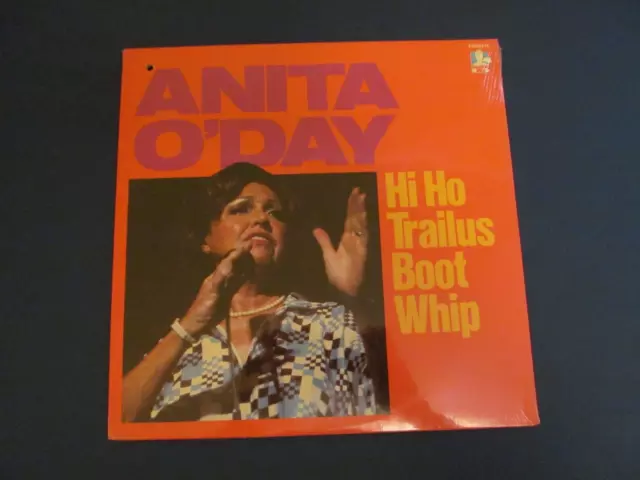 Anita O'Day LP Record HI HO TRAILUS BOOT WHIP Doctor Jazz Album STILL SEALED