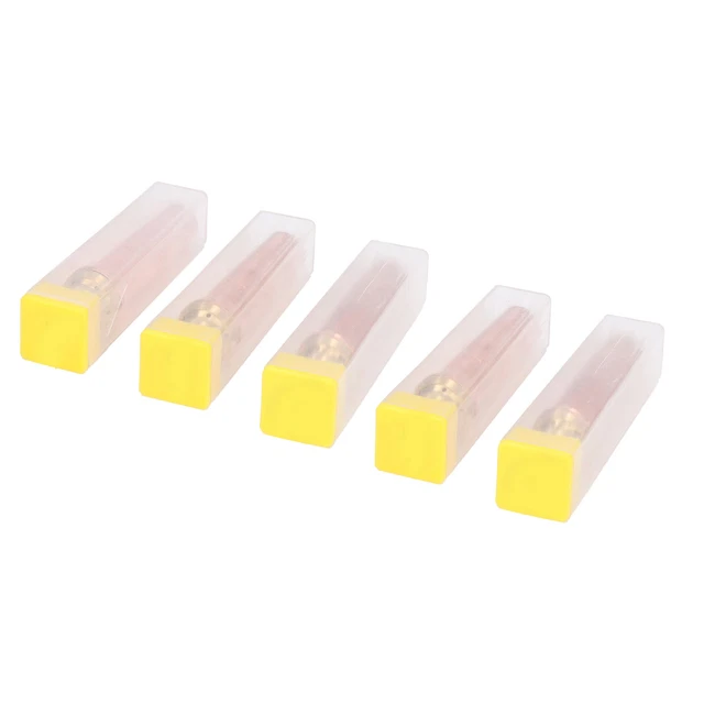 (G03-7)5 Pcs G02-1 Acetylene Cutting Torch Tips Isobaric Cutting Tips Brass