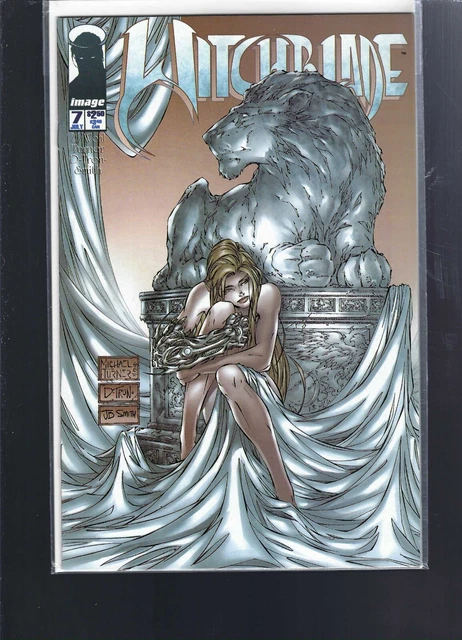 Witchblade 7  - Michael Turner  Art    -   1995 Series  -  Image Top Cow Comics