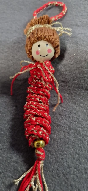 Handmade Sorgenwürmchen gehäkelt