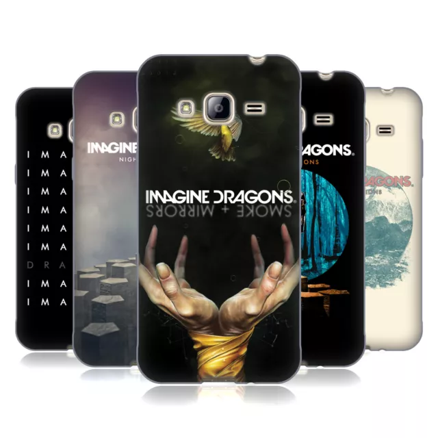 Official Imagine Dragons Key Art Soft Gel Case For Samsung Phones 3
