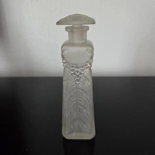 Ancien Flacon De Parfum GELLÉ ÉTOILE NOIR – Plein Avec Emballage Art Déco – Années 1920
