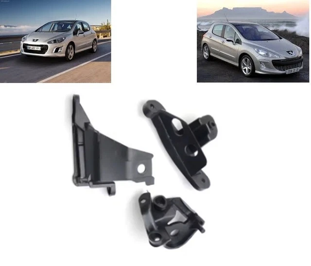2 Kit Réparation Patte De Fixation Optique Phare Pour Citroën C4 Gauche Droit 3701089324731