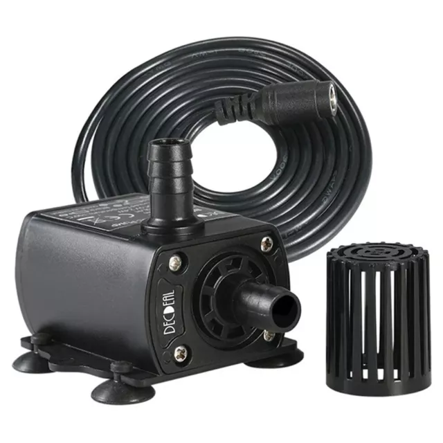 POOL SUBMERSIBLE WATER Pump 400L/h Flow Rate Fountain Aquarium