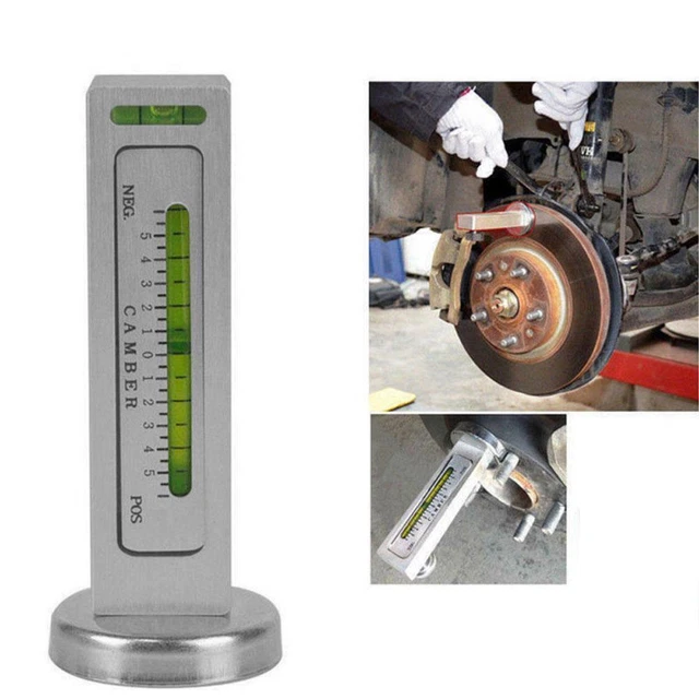 Adjustable For Car Truck Magnetic Gauge Tool Camber Alignment NICE Castor X2I8