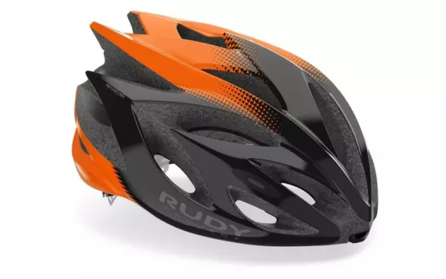 Casco Rudy Project Rush Black-Orange (Shiny)