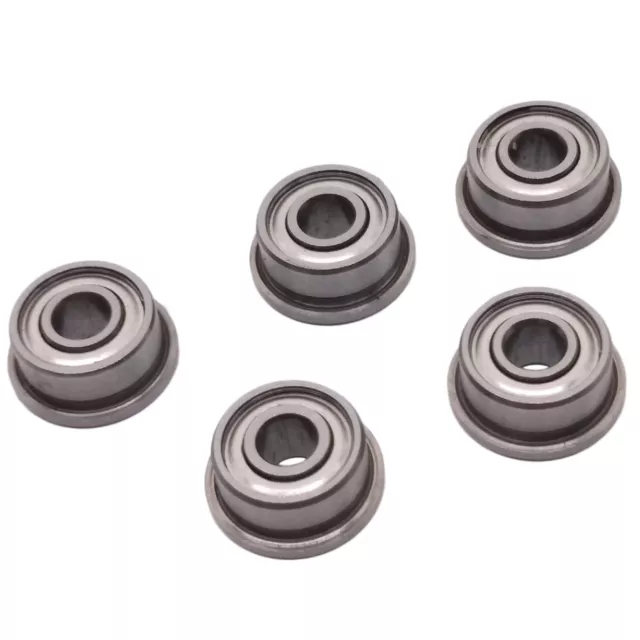 10pcs F693zz Mini Double Shielded Flanged Ball Bearings 3mm x 8mm x 4mm