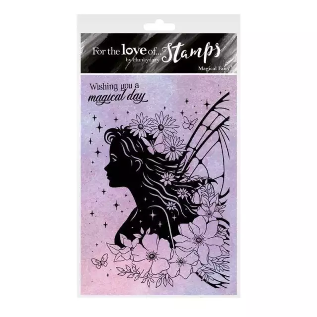 Hunkydory Magical Fairy For the Love of Stamps  2pc : Moonlight Fairies Collecti