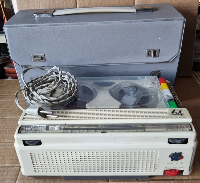 Geloso G257 anni 60 Assemblato il 12.06.1962 , Funzionante