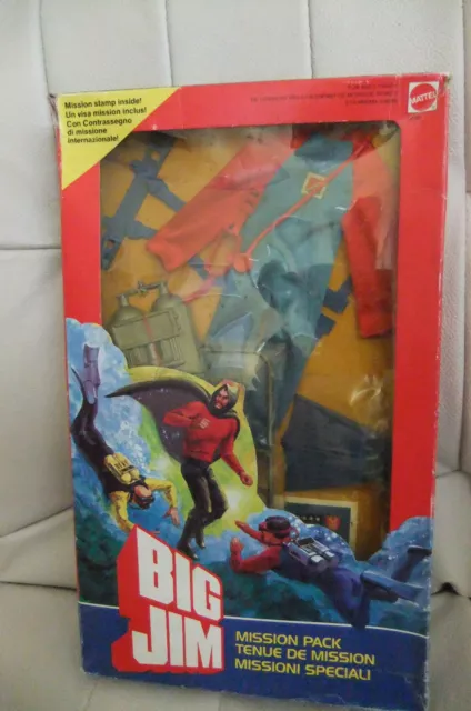 Big Jim Mission Pack Undersea Adventure Moc Mosc Mib No 9396 Mattel 1984