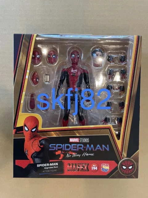 MEDICOM TOY MAFEX No.194 SPIDER-MAN Upgraded Suit NO WAY HOME