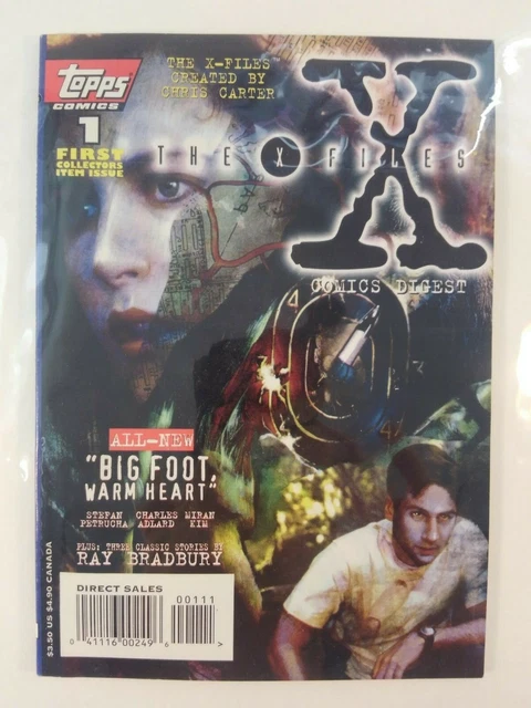 THE X-FILES COMICS DIGEST - #1 (1995) Topps Comics - Comic Book - FN/VF