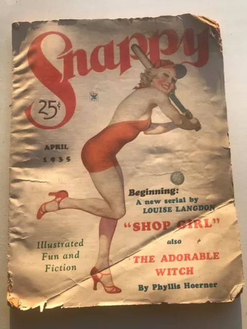 Snappy Magazine April 1935 Vol. 14 #4