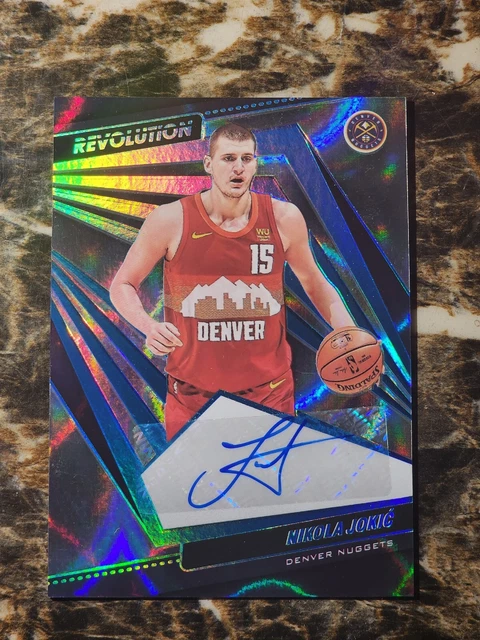 2021-22 Panini Revolution Nikola Jokic Auto Infinite 13/25 #AG-NJK Nuggets🔥🔥🔥
