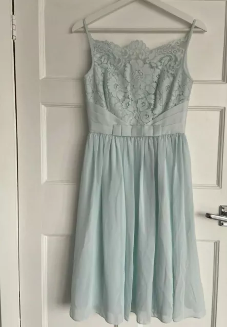Bnwt Ted Baker 'Mimee' Bow Dress Pale Green Mint Lace Uk 6 Wedding/Prom Rrp  £199 £34.00 - Picclick Uk