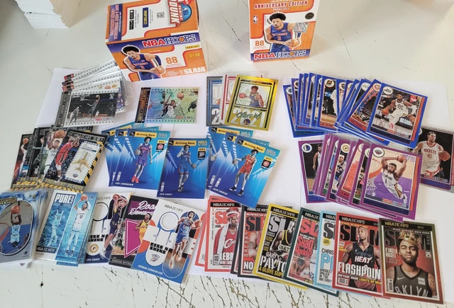 2021-22 Panini Hoops NBA Inserts , Holo & Parallel (Blue, Purple) + 3 Jersey