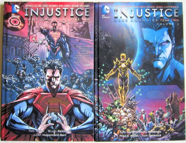Injustice Gods Among Us Year Two Volume 1 & 2 HC