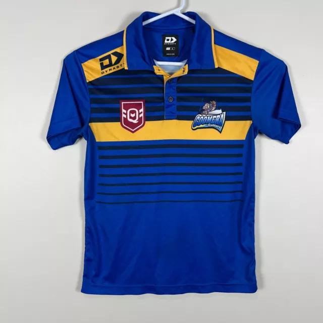 Coomera Cutters QRL Queensland Rugby League QLD Media Polo Shirt Men's Small S