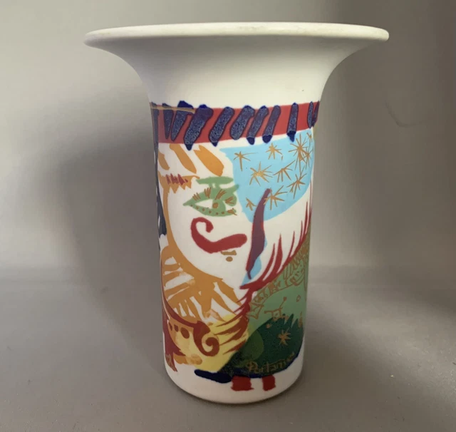 Vase Art Moderne Rosenthal Studio Linie Par Gilbert Portanier, Le Midi, Allemagne