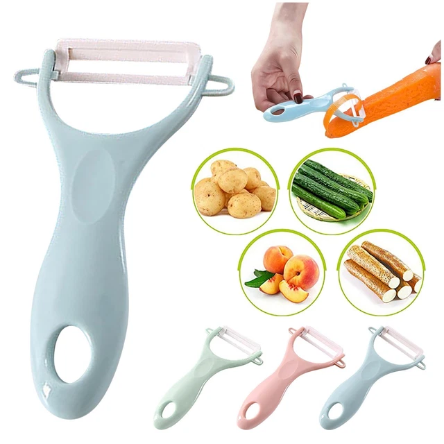 Potato Peeler  Fruit Peeler Peelers For Kitchen Non Slip Grips Ceramic Blade