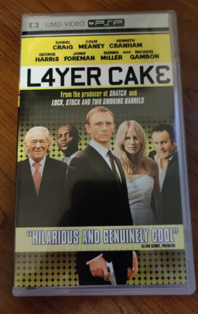 Layer Cake Sony PSP UMD movie! Complete! L4yer