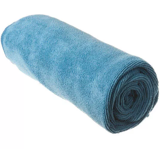 Sea to Summit Tek Towel Large in Pacific Blue - Super Absorbent, Fast Drying