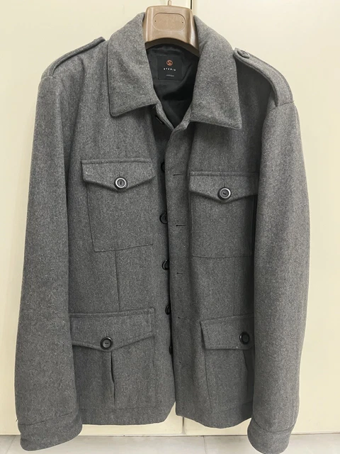 CAPPOTTO GRIGIO UOMO Studio Conbipel XXL Come Nuovo Perfette Condizioni EUR 19 90 PicClick IT