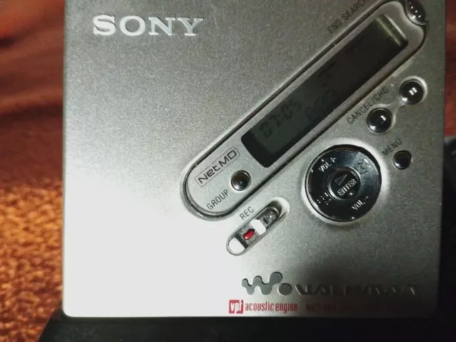 MiniDisc  SONY MZ-N 710 COMPLET+CHARGEUR (+ACCESOIRES /  ÉTAT EXEPTIONNEL) BOITE