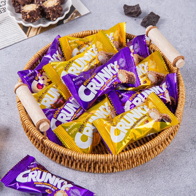 Double Crispy Rice Chocolate Bar 361g Mini Energy Bar Gifts and Snacks