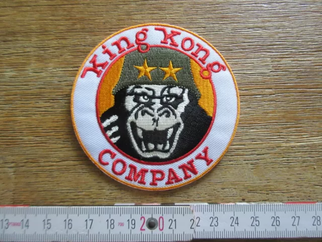 Patch Aufnäher USMC King Kong Company Taxi Driver Movie US Army M65 Vietnam NAM