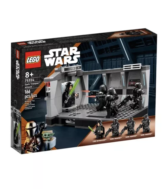 LEGO 75324 Star Wars Dark Trooper Attack Luke Skywalker Brand New & Sealed
