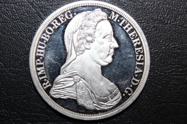 Medaille Maria Theresia Thaler 1780 Österreich Kaiserin ca 40mm