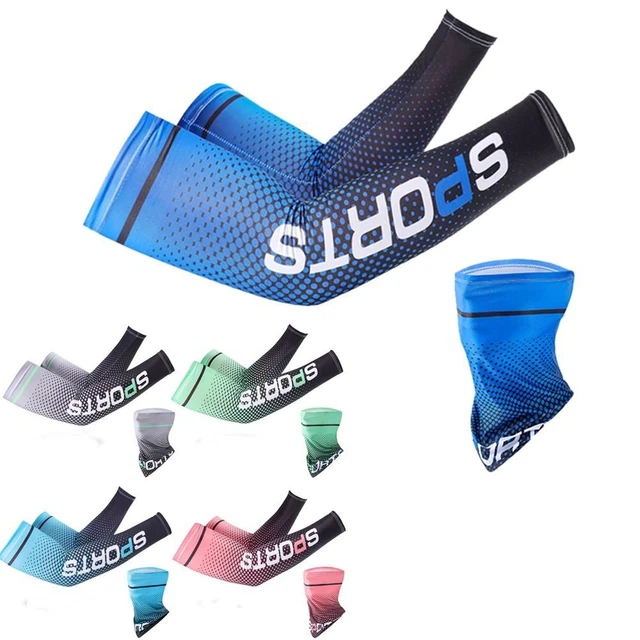 collo protezione solare foulard braccio copertura testa tubo braccio maniche