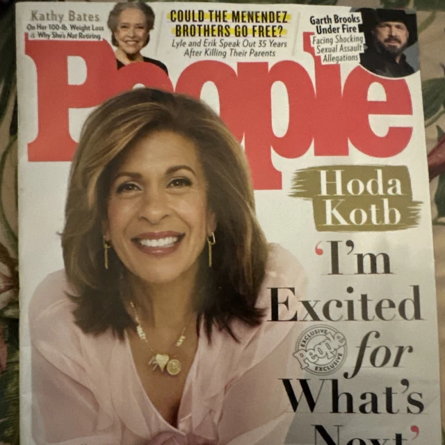 PEOPLE MAGAZINE OCTOBER 21st 2024 Hoda Kotb The Menendez Brothers
