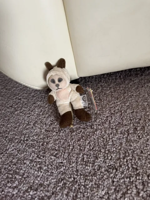 Beanie Kids - Mini Beanie Bear - Peep The Meerkat Bear With Tag