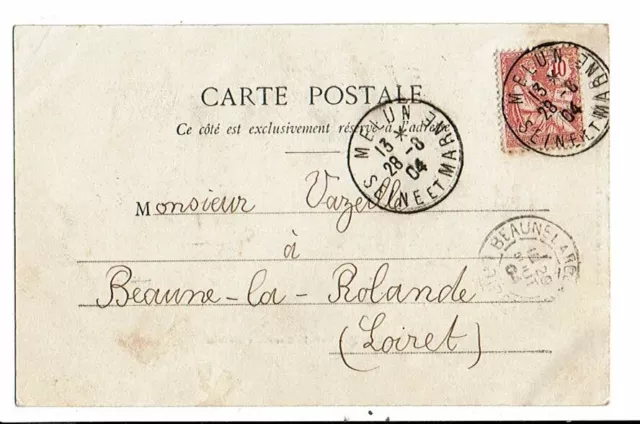 CPA Carte Postale-FRANCE-Melun- Nouvelle caserne de cavalerie  1904-VMO15380 2