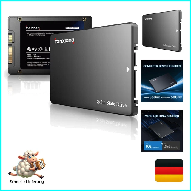 SSD Goldenfir 120GB Disco Sólido Interno Sata 3 2,5 Hd - Escorrega O Preço - Foto 2