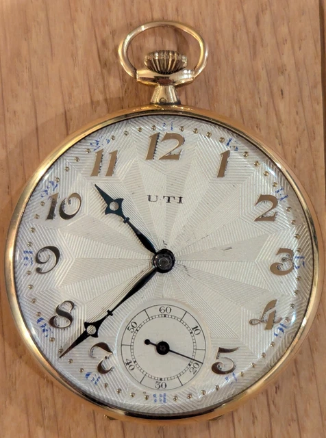 Montre De Poche Vintage Multiphase - Occasion Très Bon état - Unisexe
