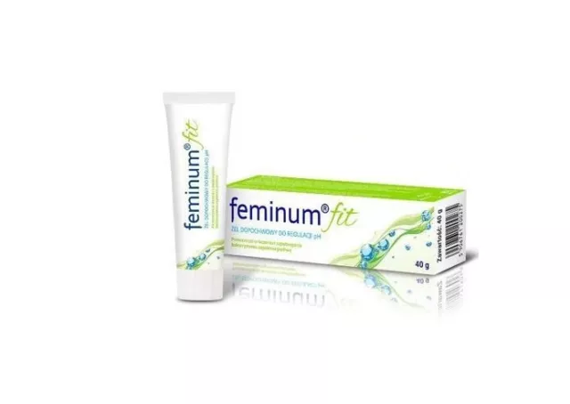 FEMINUM FIT 40 g gel vaginale per regolazione pH gel intimo idratante