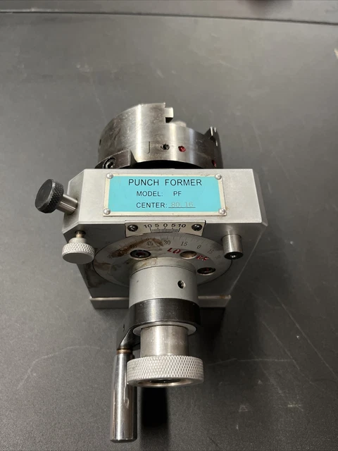 Precision Punch Former PF Center 80.16 Machinists Punch Tool