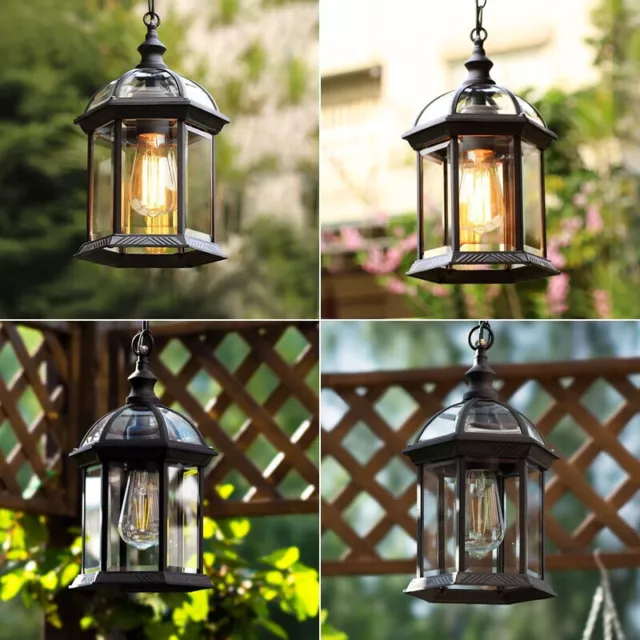 Outdoor Pendant Lighting Garden Lamp Bar Chandelier Light Yard Ceiling Lights