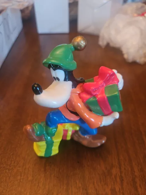 MICKEY & FRIENDS Christmas Gift Goofy Character Figure Disney Ceramic by Enesco