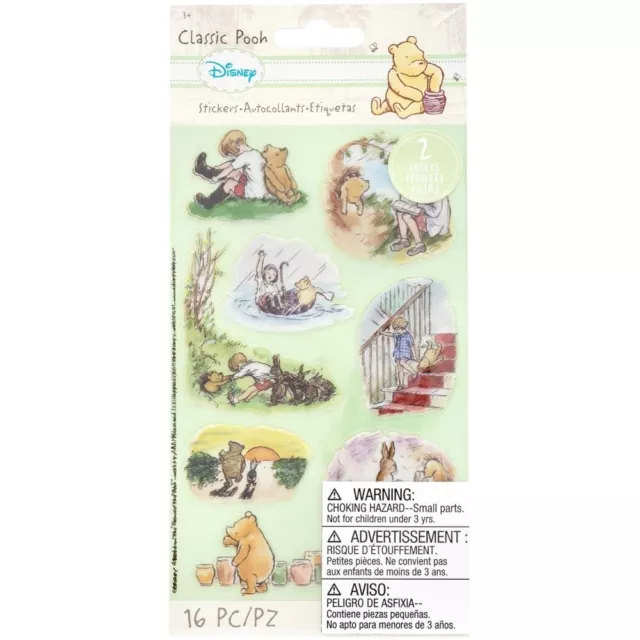 Crafts Stickers Disney Winnie the Pooh Classic Stickers Christopher Robin Honey
