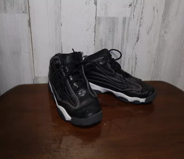 Nike Air Jordan Pro Strong Youth Black White Shoes DC7909-002 SIZE 3Y