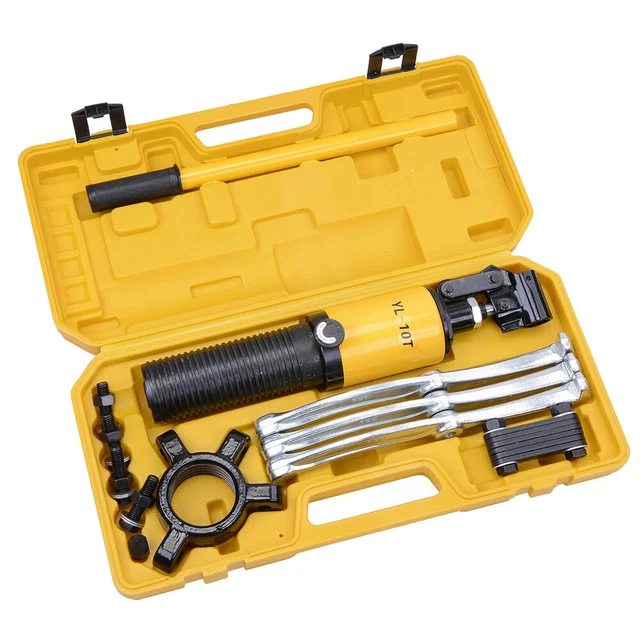 10 Ton Hydraulic Gear 3in1 /Bearing /Wheel Bearing Puller 2 or 3 Reversible Jaws