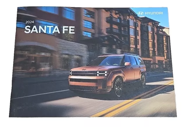 2024 Hyundai Santa Fe Original Sales Brochure - All New