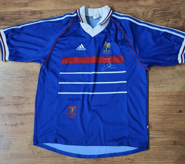 Maillot France Coupe Du Monde 2006 – Zidane #10 – Extérieur Blanc – Taille S – Neuf