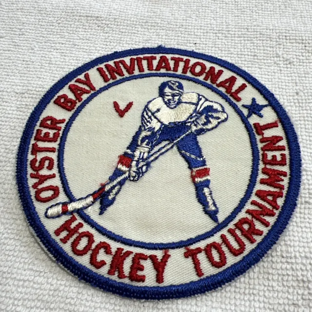 Vintage Oyster bay Hockey Patch   Lot 50