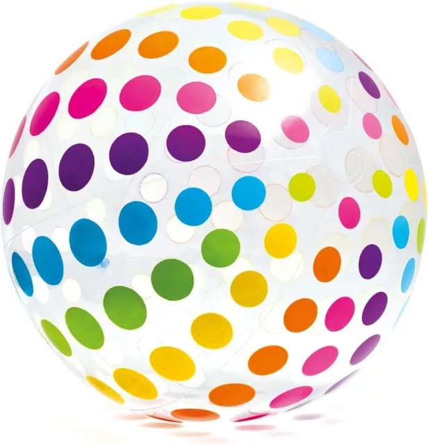Intex Inflatable Beach Ball Large 42" Giant Summer Holiday Party Swimming 107cm
