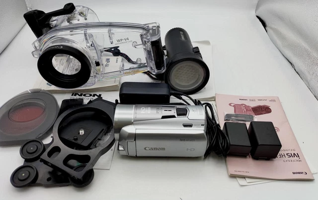 CANON MODEL NUMBER: IVIS HF-M51/WP-V4 HD movie waterproof set